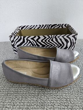 Dana Buchman NIB Women’s Size 8 Slip-On Espadrille Ballet Flats Loafers Cap Toe